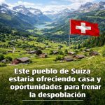 Pueblo suizo lanza plan para atraer familias