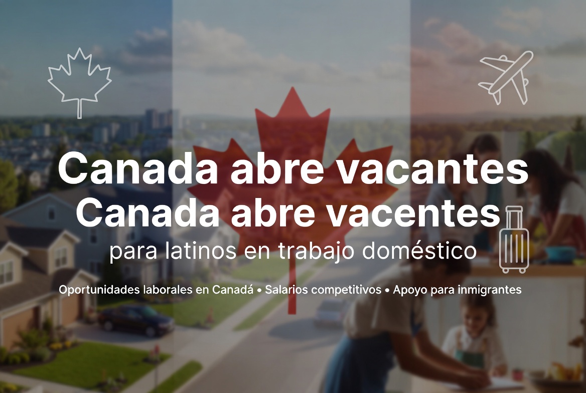 Canada abre vacantes para latinos de trabajo domestico
